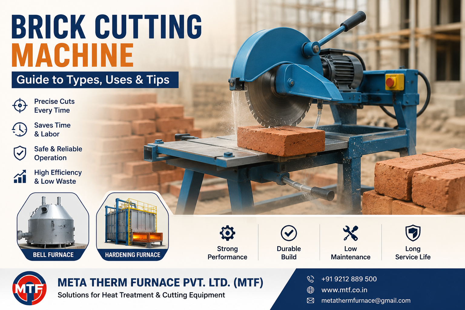 Brick Cutting Machine: Guide to Types, Uses & Tips