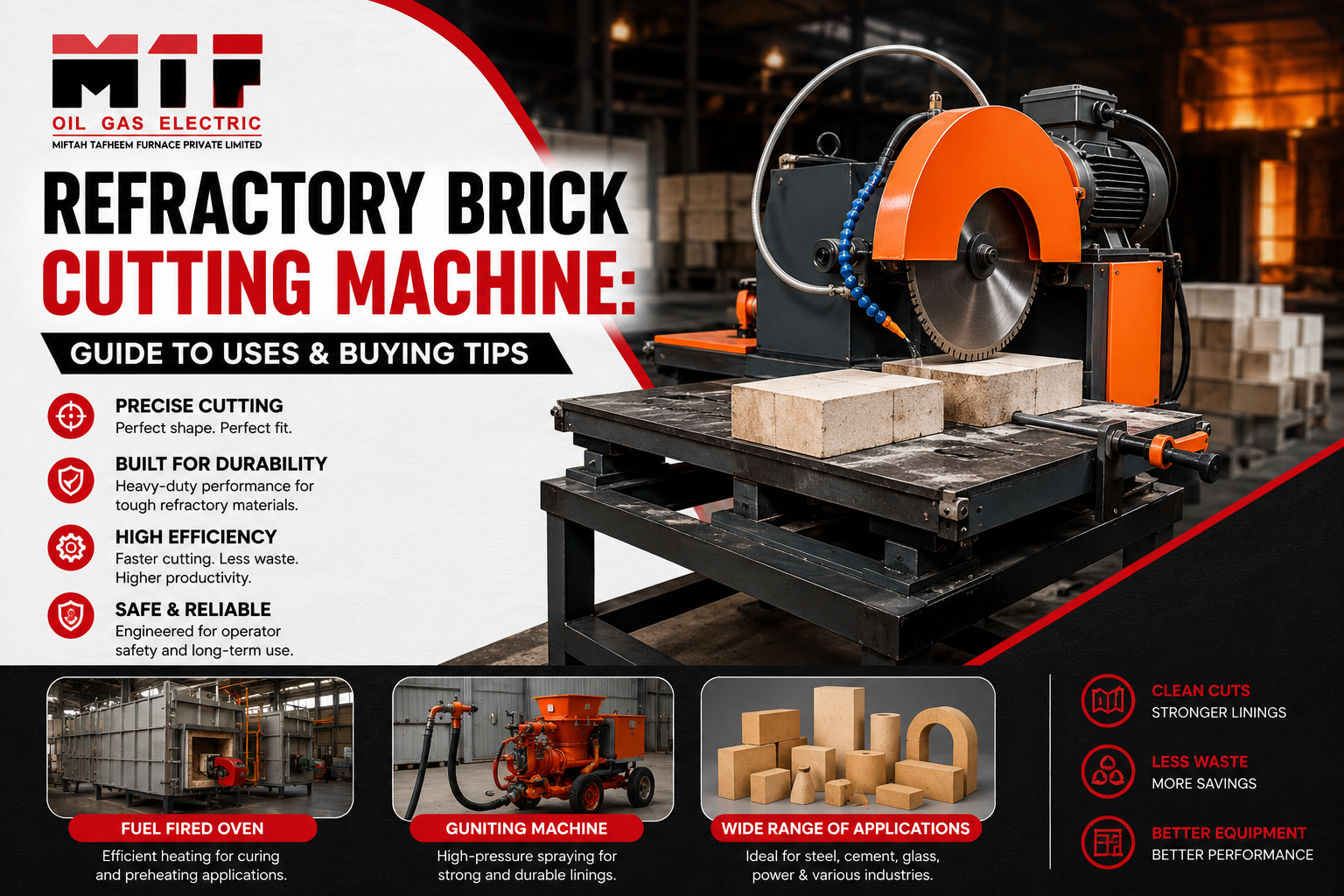 Refractory Brick Cutting Machine: Guide to Uses & Buying Tips